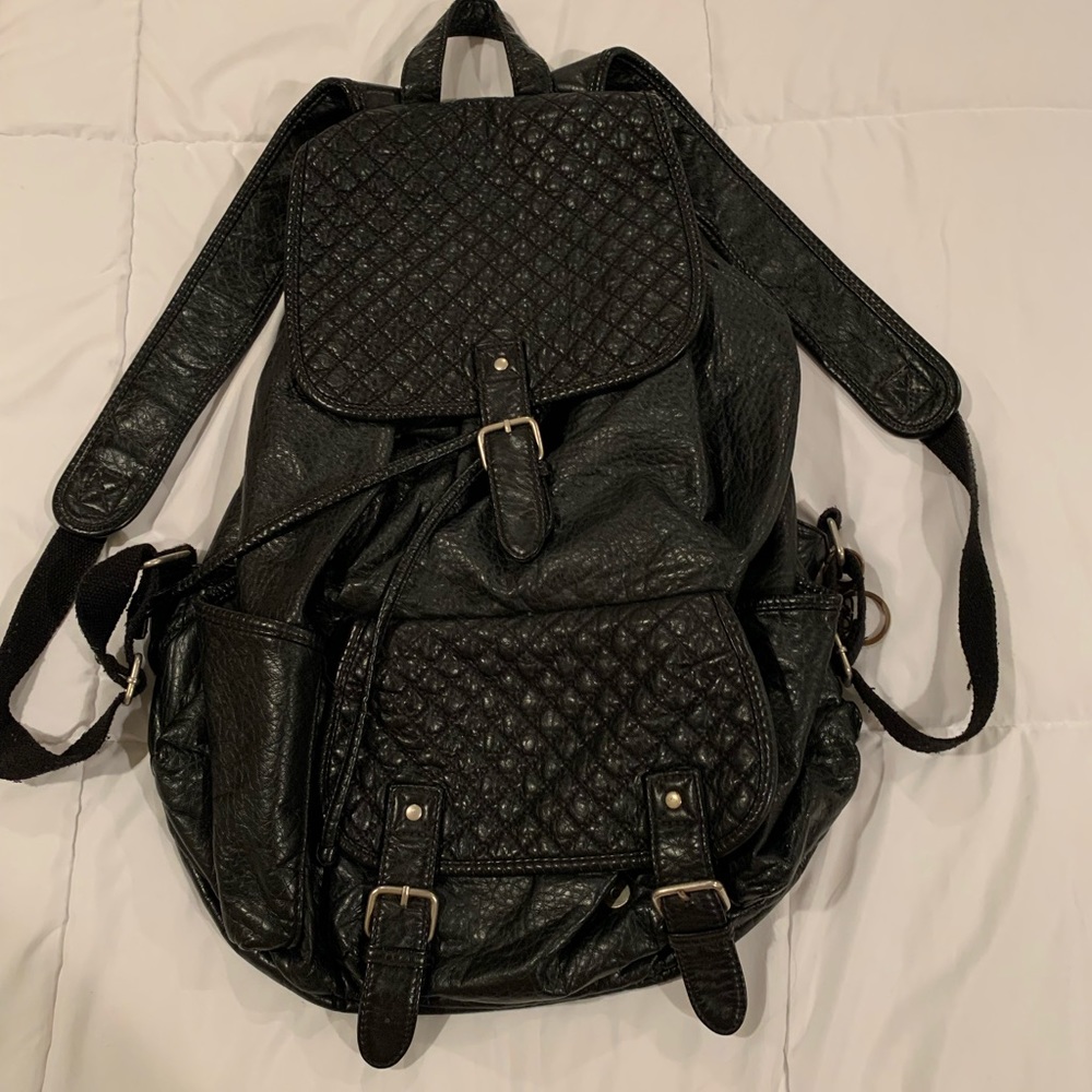 Black book bag for back to school!